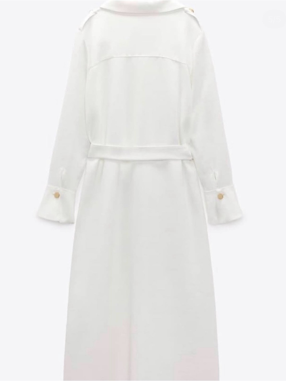 Zara White Dress - Picture 3 of 9